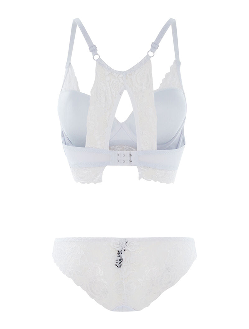 Ensemble SG dos nageur et tanga - blanc - 2