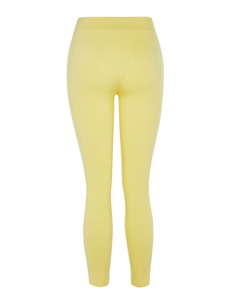 Pantalon slim taille haute - jaune - 2