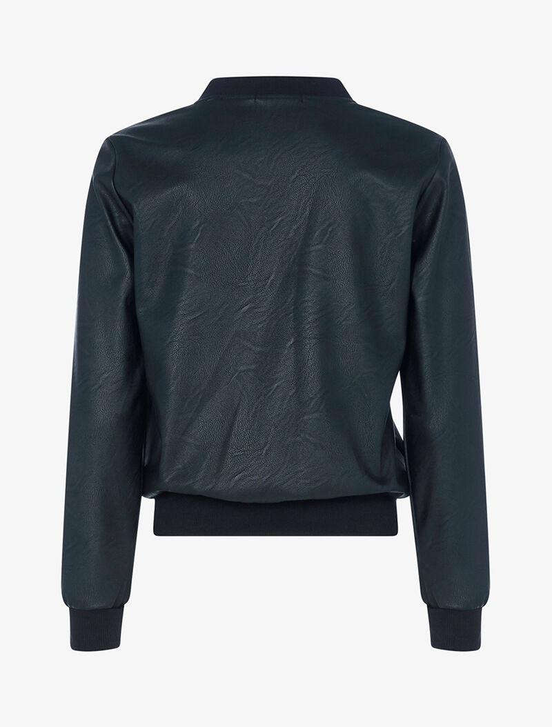 Blouson en simili - noir - 2