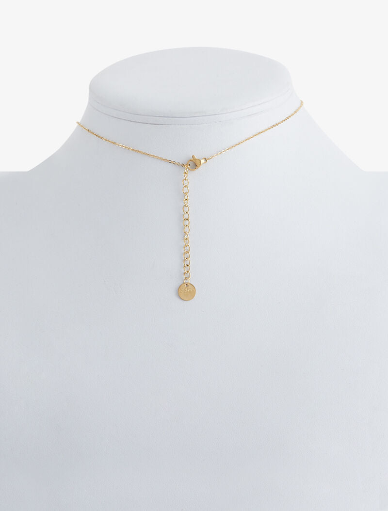 Collier cercles emboités - or - 2