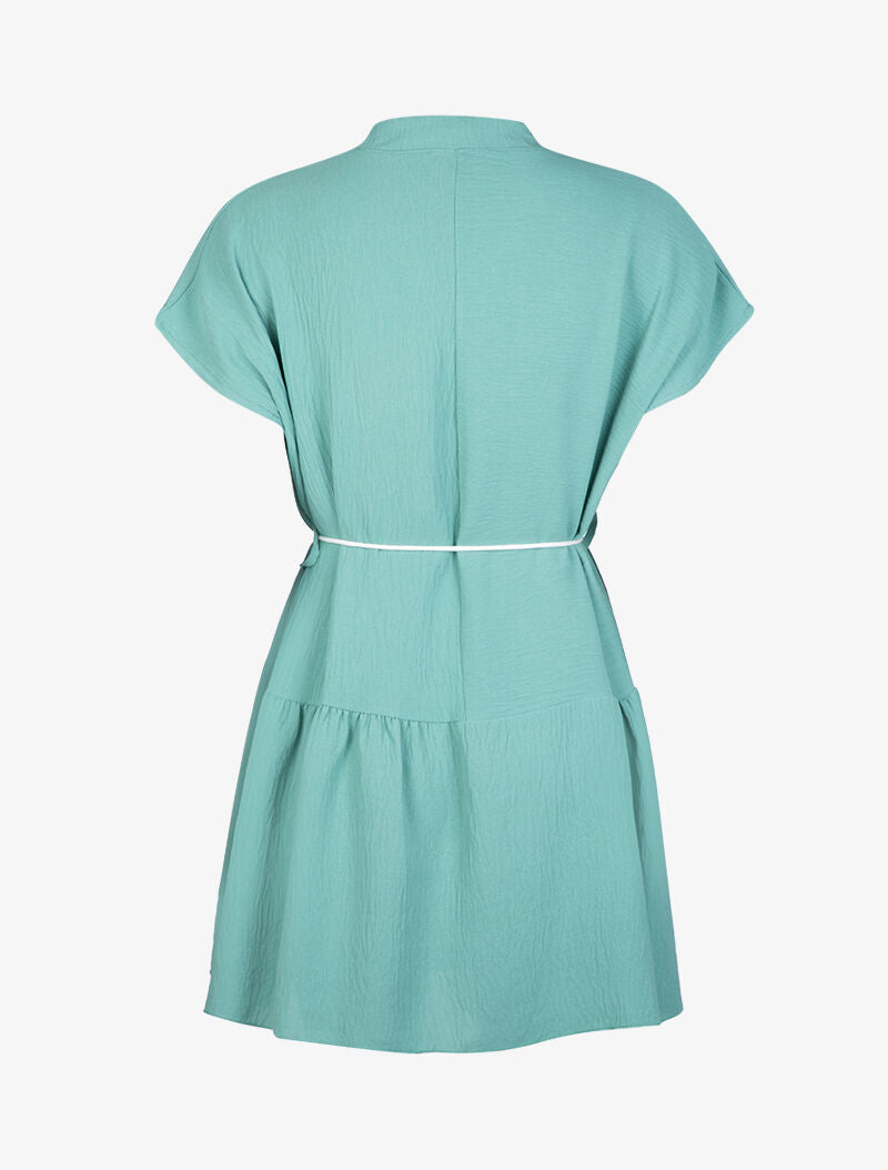 Tunique avec lien à nouer - vert d&