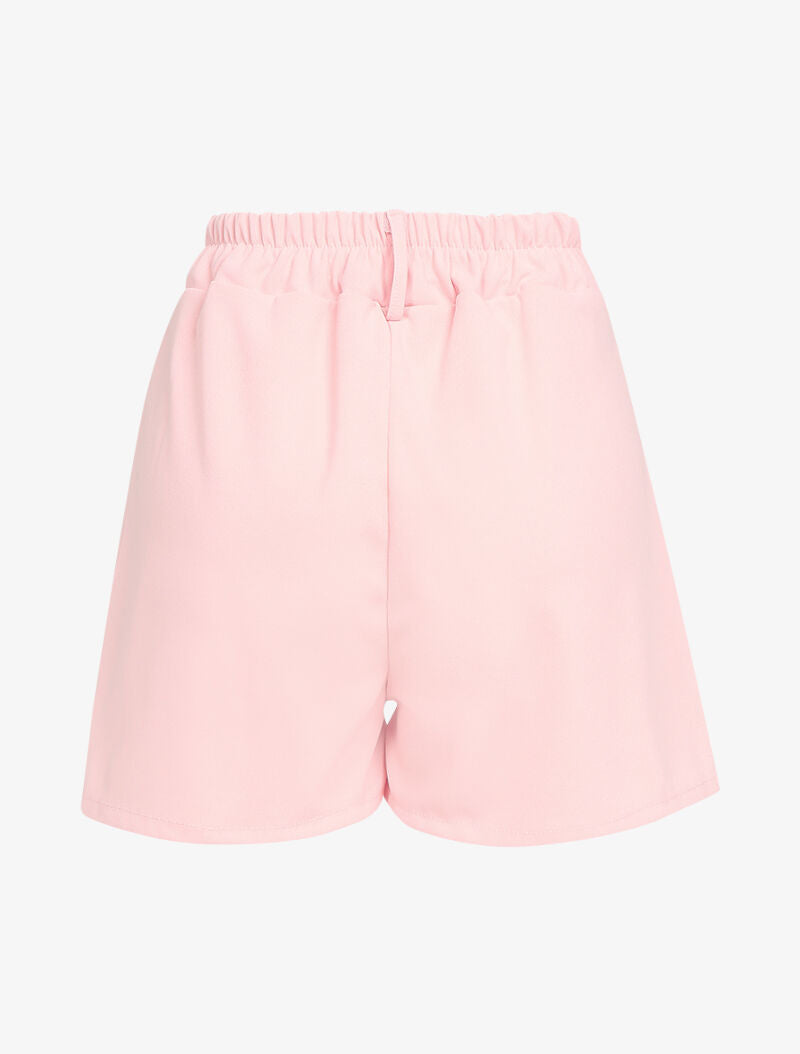 Short à grandes poches avant - rose - 2