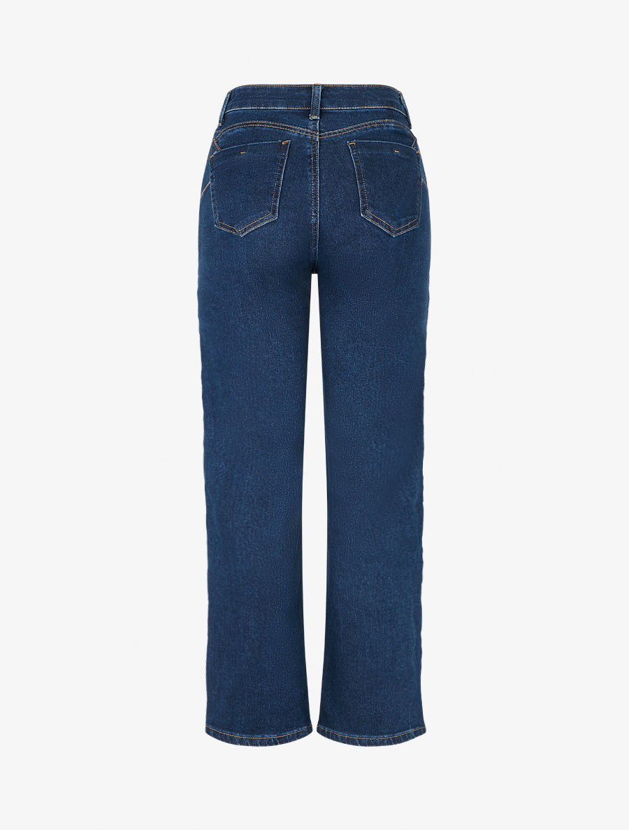 Jean classique coupe droite - Bleu