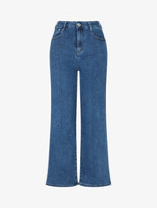 Jean ample à taille standard - Bleu denim - 1