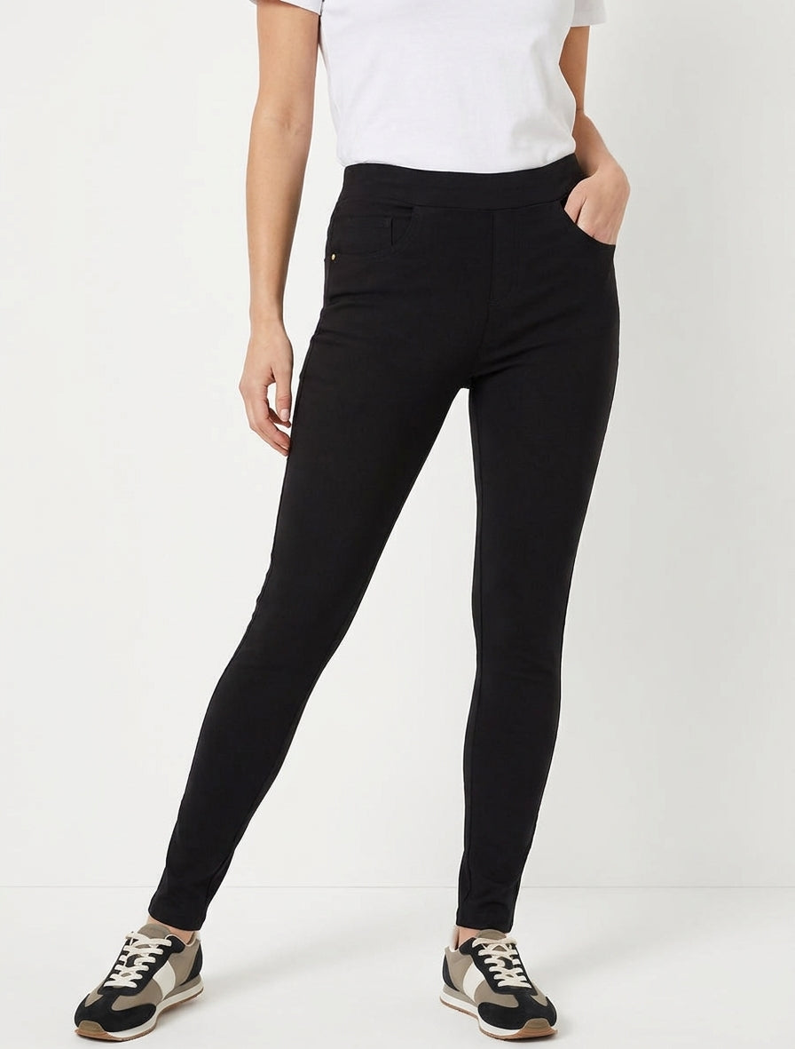 Jegging stretch skinny - Noir