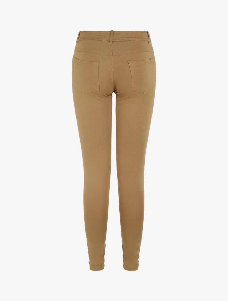 Pantalon ultra skinny uni - Taupe - 2