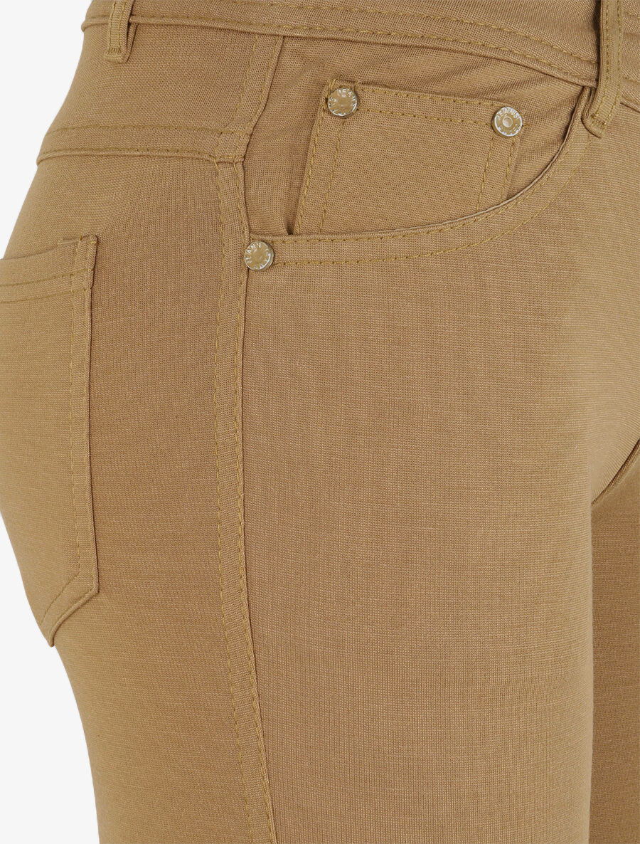 Pantalon ultra skinny uni - Taupe - 3