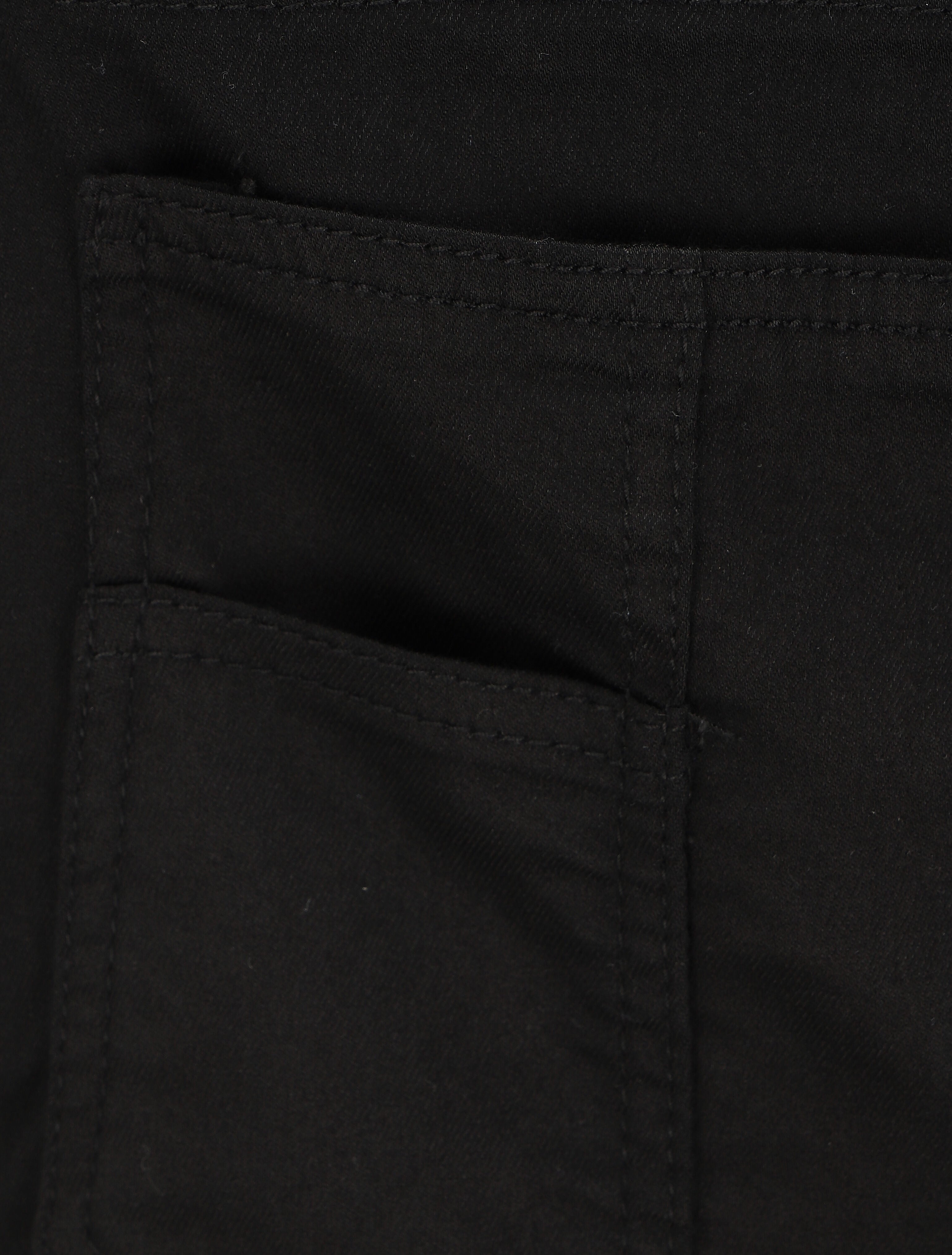 Salopette short en jean - Noir - 3