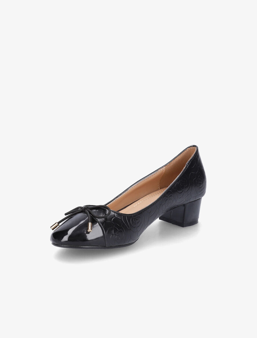 Ballerines roses noir - Noir - 3