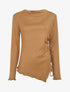 Pull asymétrique et cordons de serrage - Camel - 1