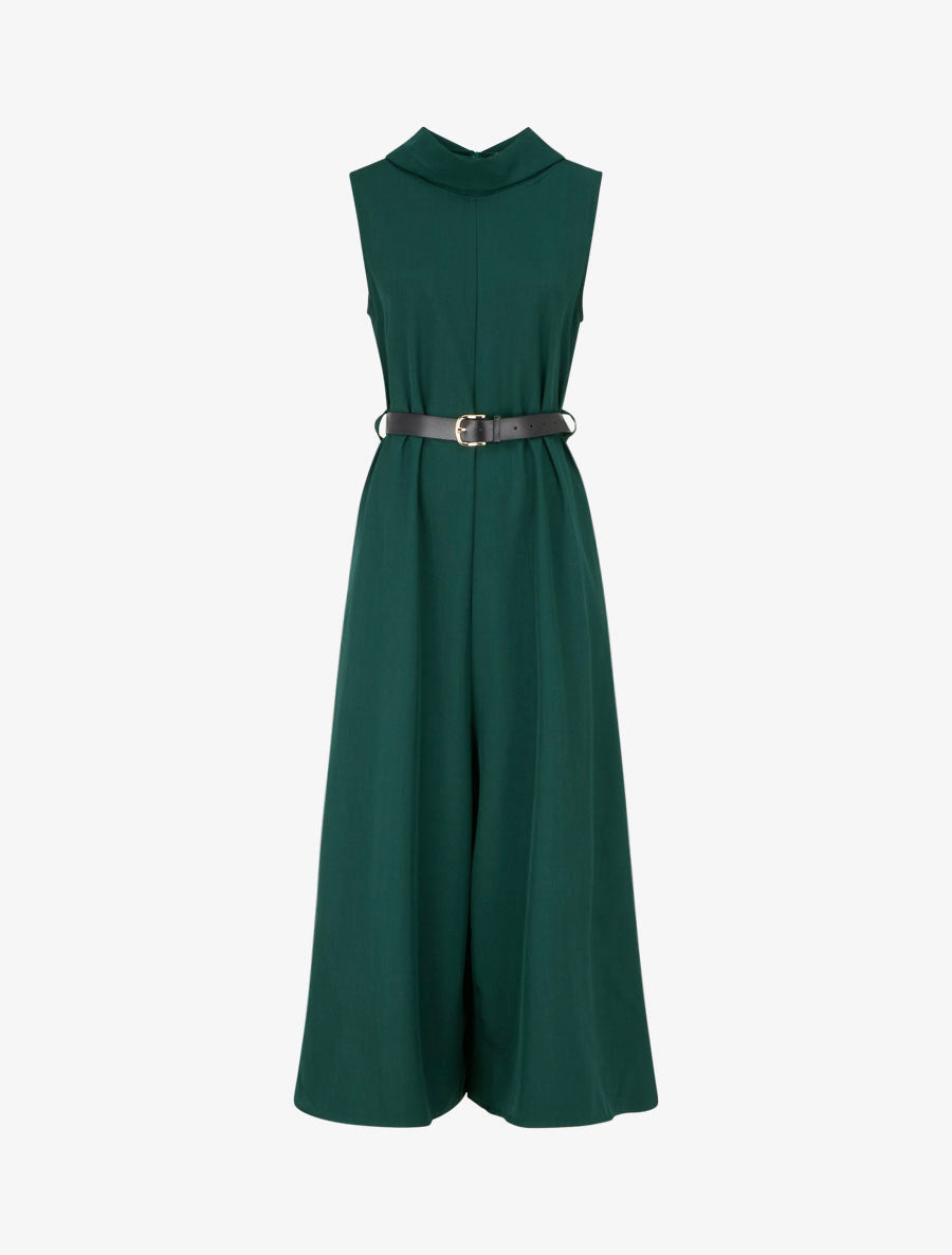 Tunic Next à Motifs Vert Foncé/marron - Coupe Ample, Taille 10, Manches Courtes, Occasion