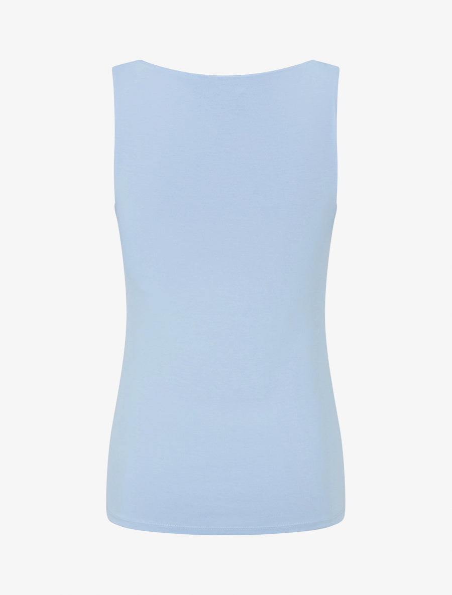 Débardeur classique uni - Bleu ciel - 2