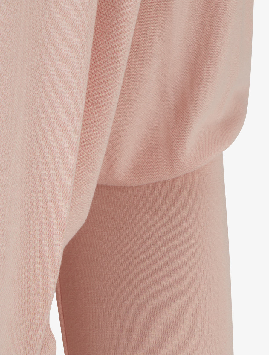 Top fluide à manches 3/4 chauve-souris - Rose - 3