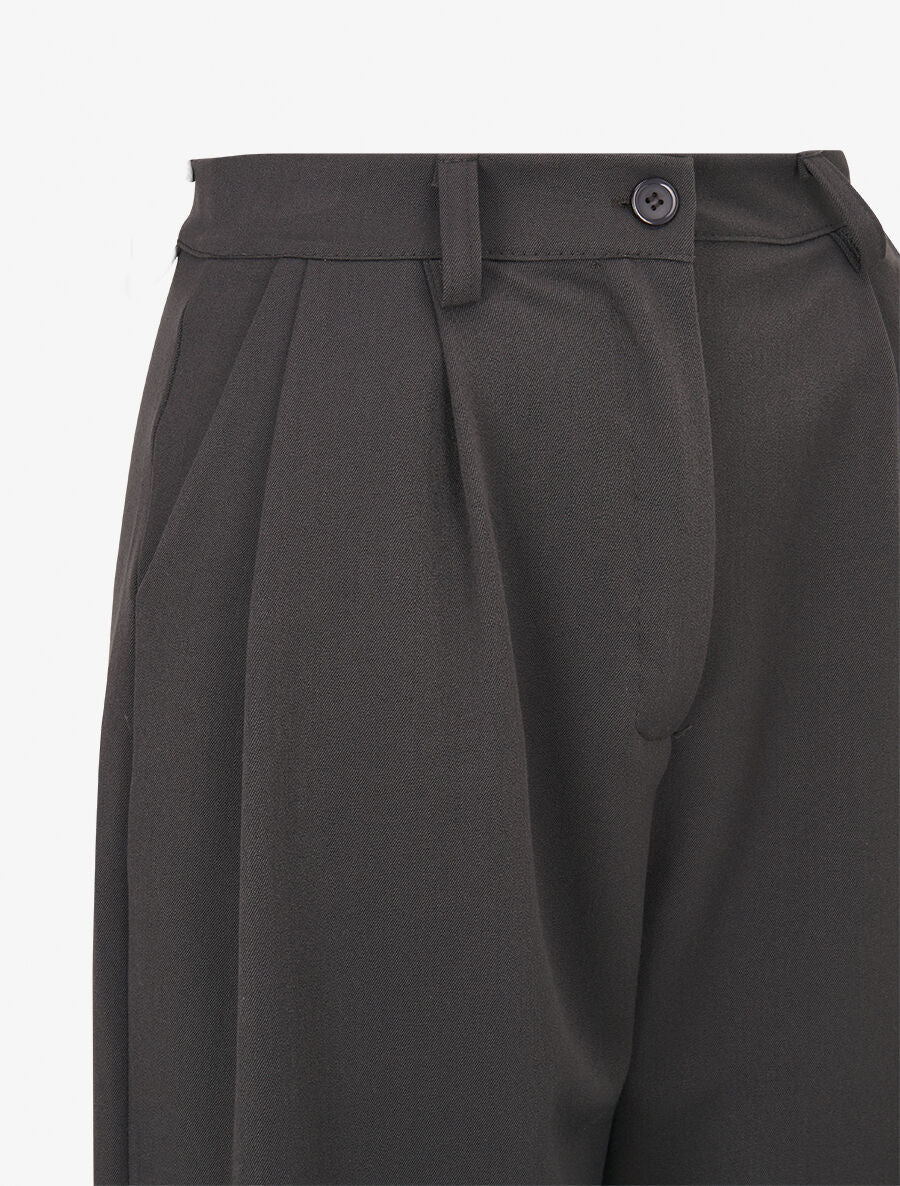 Pantalon de tailleur coupe droite - Anthracite - 3