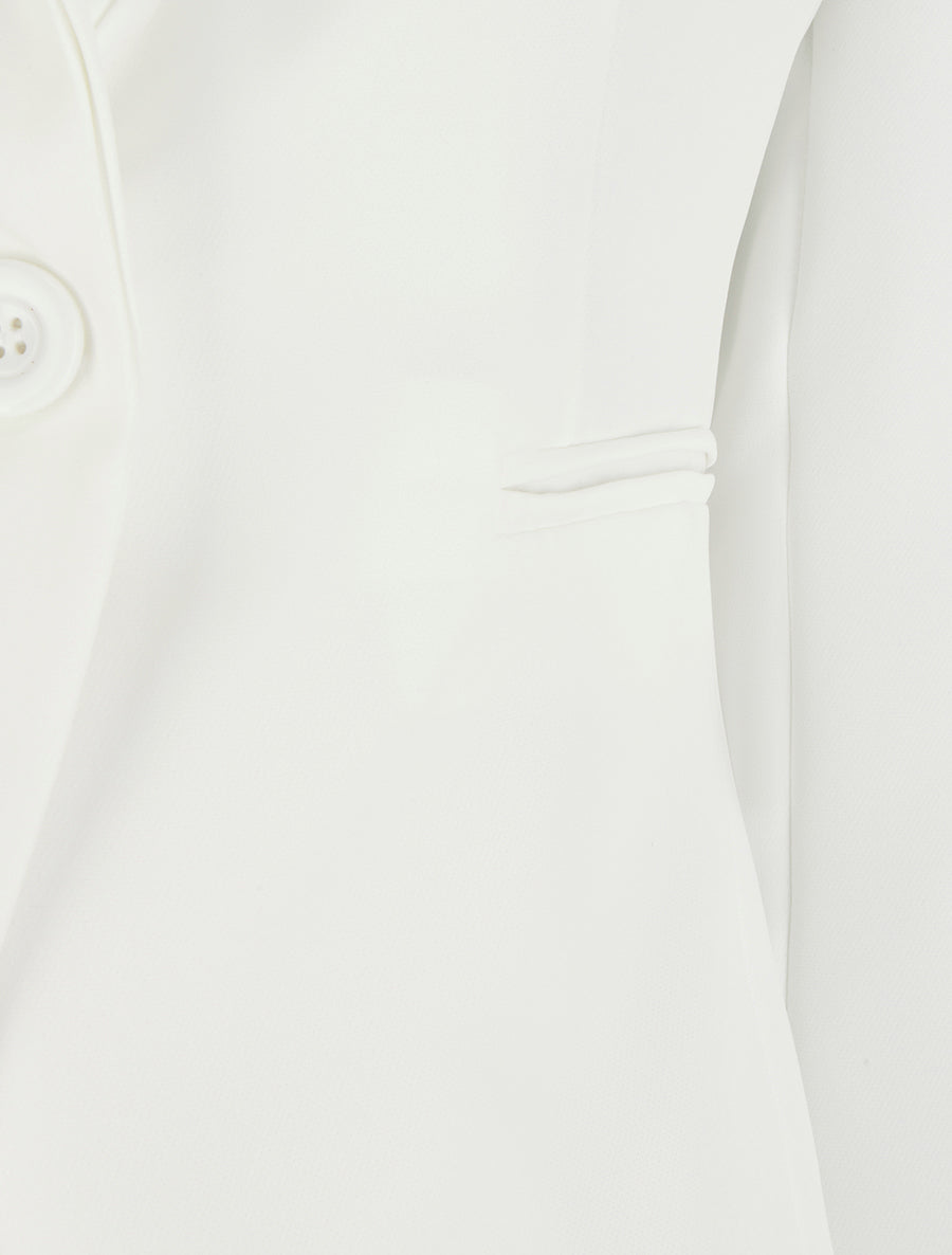 Blazer droit classique - Blanc - 3