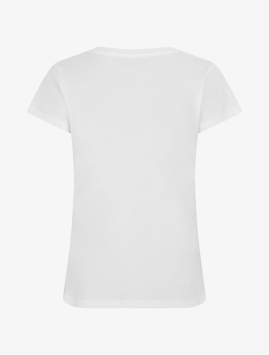 T-shirt à motif coeurs - Blanc - 2