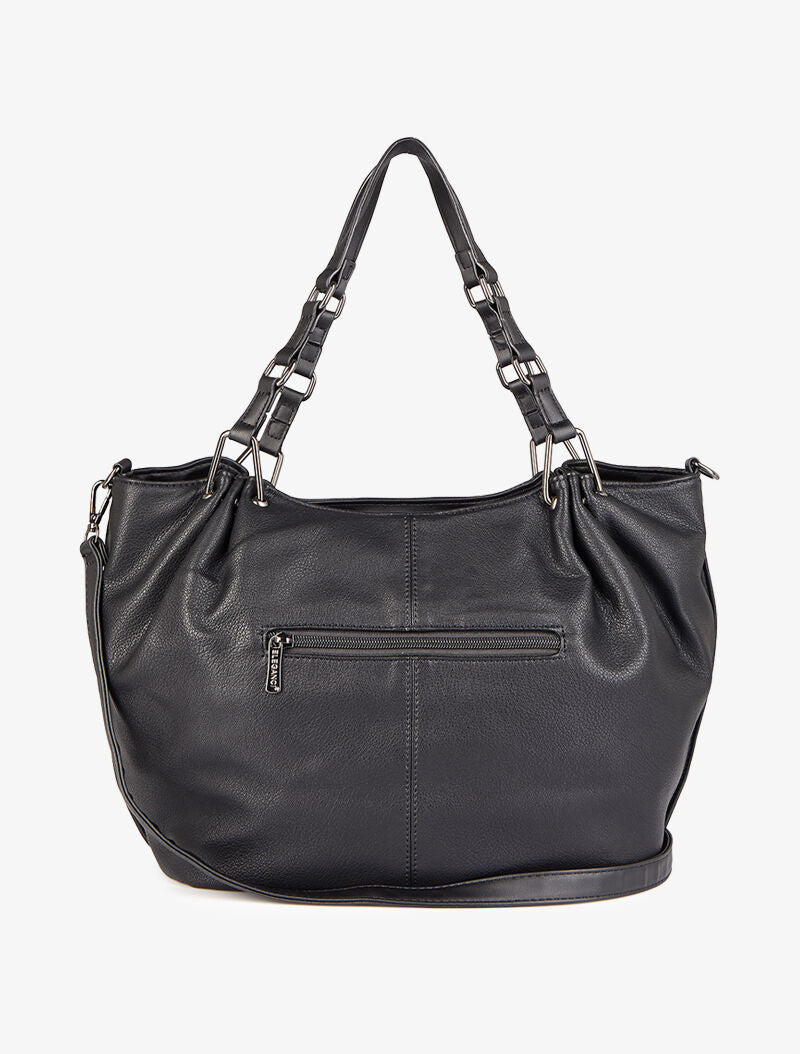 Sac cabas Elisa - Noir - 3