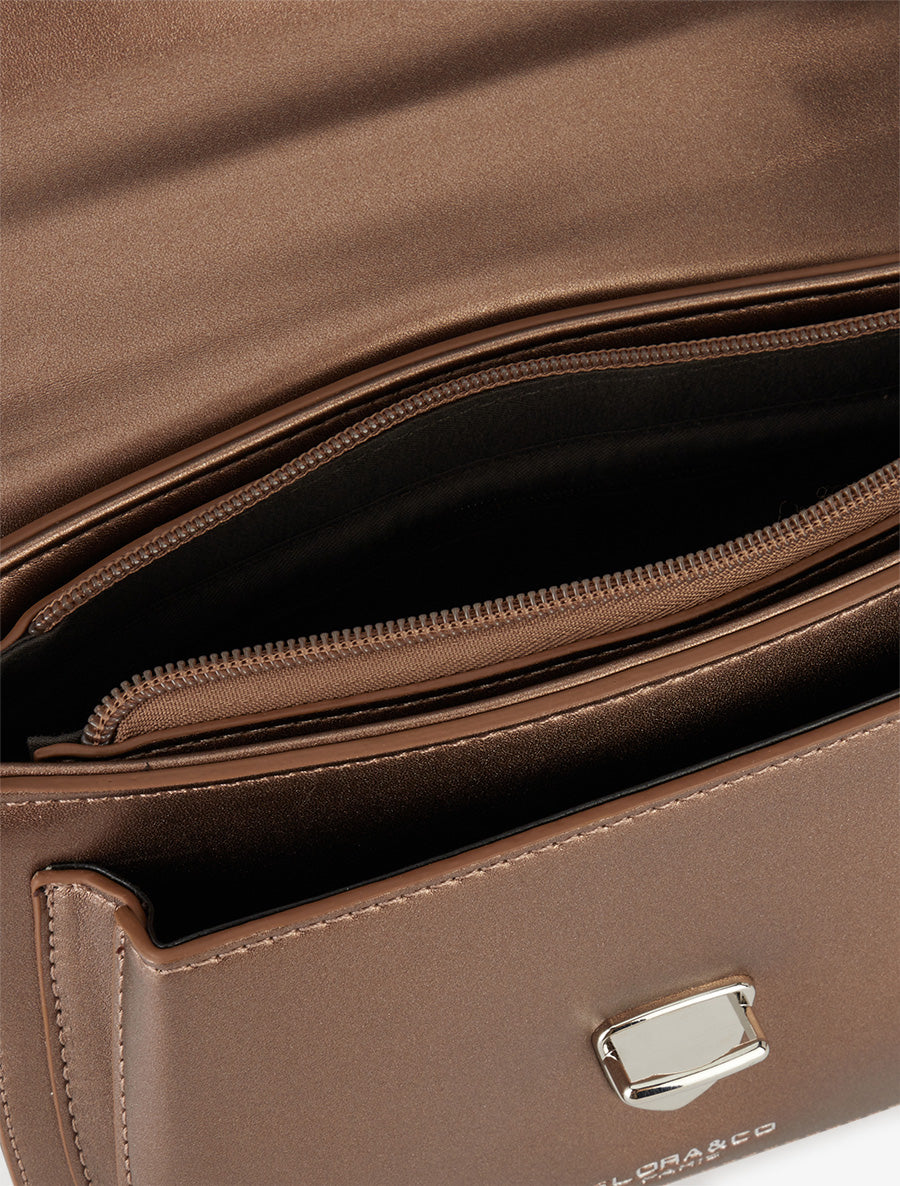 Sac besace Jen - Bronze - 4