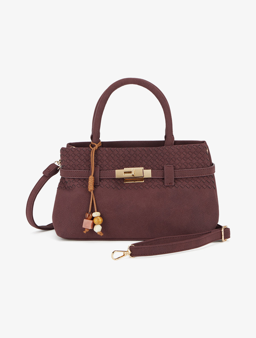Sac à main Valeria - Prune - 1