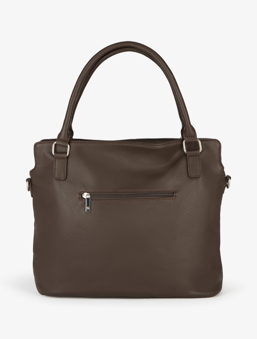 Sac cabas Eugénie - Marron -