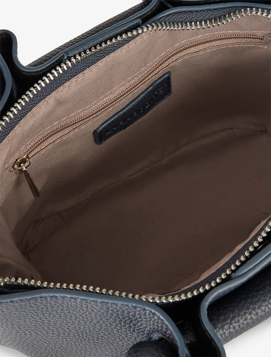 Sac besace Blanche - Marine -