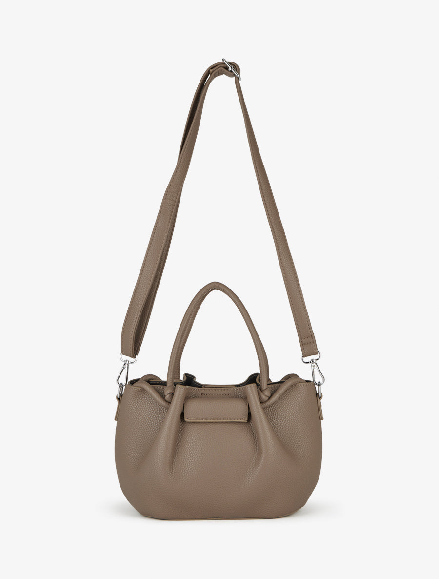 Sac besace Blanche - Taupe -