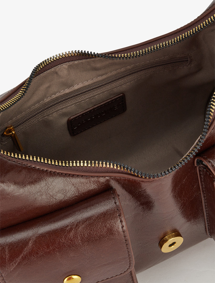 Sac besace Monica - Marron - 4