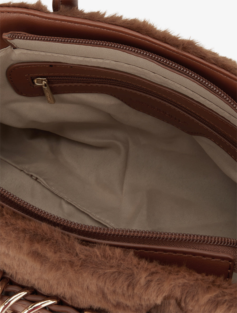 Sac besace Amy - Camel - 4