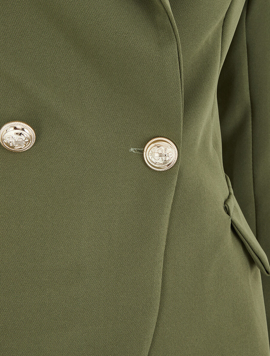 Blazer classique boutonné - Kaki - 3