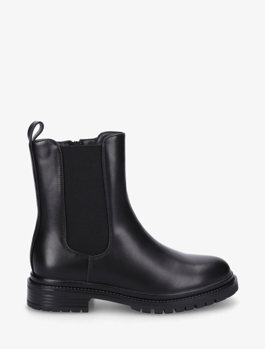 Chelsea boots unies - Noir - 1