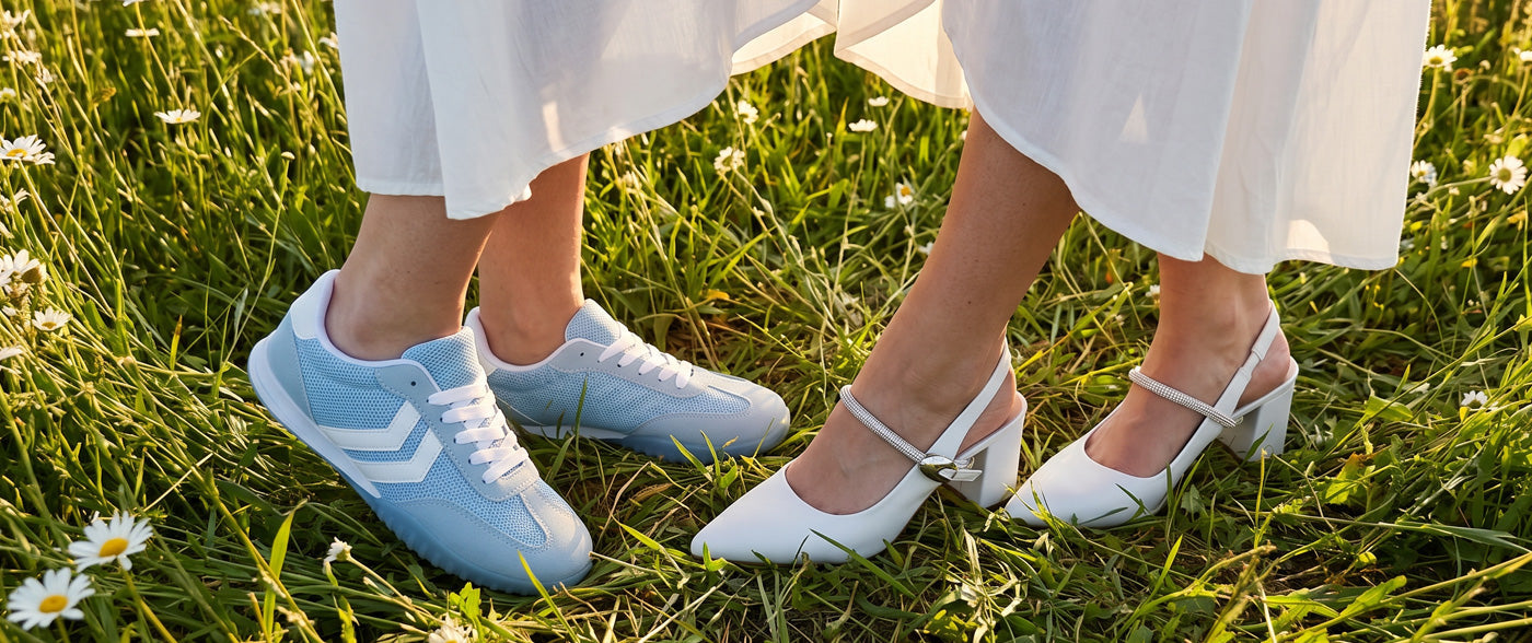 Escarpins ou baskets : comment une seule paire transforme complètement votre look