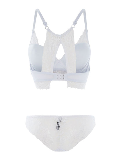 Ensemble SG dos nageur et tanga - blanc - 2