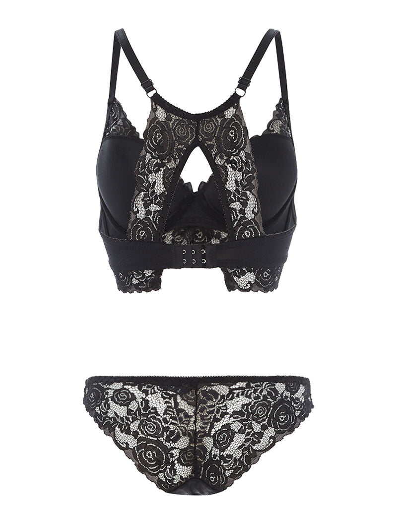 Ensemble SG dos nageur et tanga - noir - 2