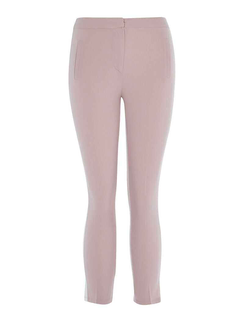 Pantalon à lignes sport - rose - 1