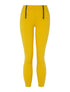 Legging ultra skinny zippé - jaune - 3