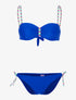 Bikini bretelles zig-zag - bleu roi - 3
