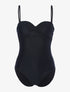 Monokini à bandeau torsadé - noir - 3