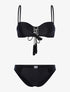 Bikini ajouré irisé - noir - 3