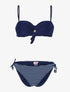 Bikini inspiration marinière - marine - 3