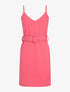 Robe nuisette à taille ceinturée - rose - 1