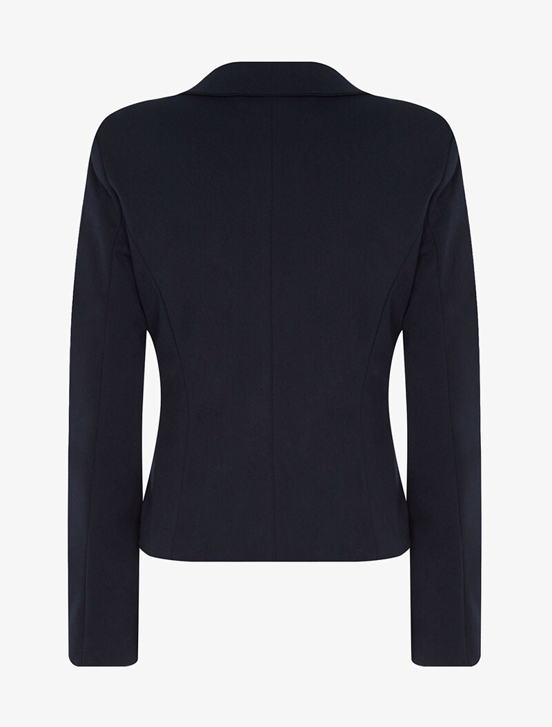 Blazer court classique - marine - 2