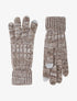 Gants tactiles en laine mélangée - marron - 1