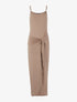 Robe à effet portefeuille - taupe - 1