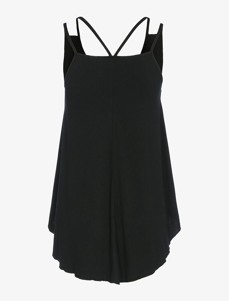 Débardeur à double bretelles - noir - 2