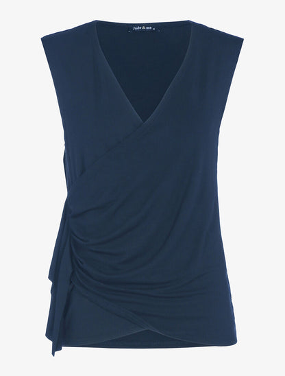 Top cache-coeur - marine - 3
