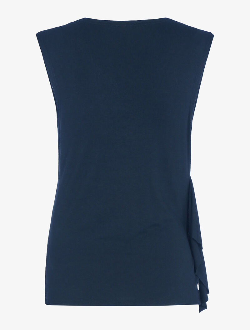 Top cache-coeur - marine - 2