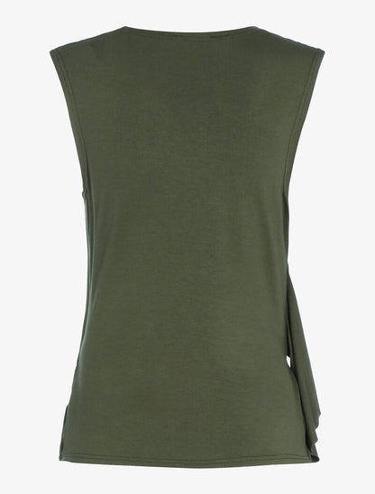 Top cache-coeur - kaki - 2