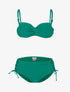 Bikini à culotte lacée - vert - 3