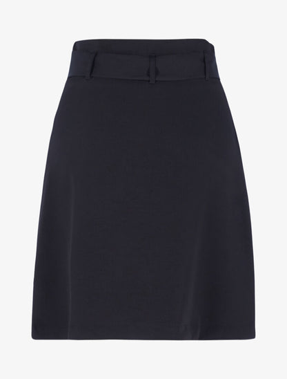 Jupe taille haute paper bag - noir - 5