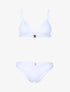 Bikini basique triangle - blanc - 1